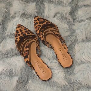 Journee Collection Leopard Print Women's Mules